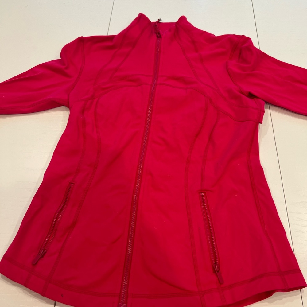 Lululemon pink define jacket